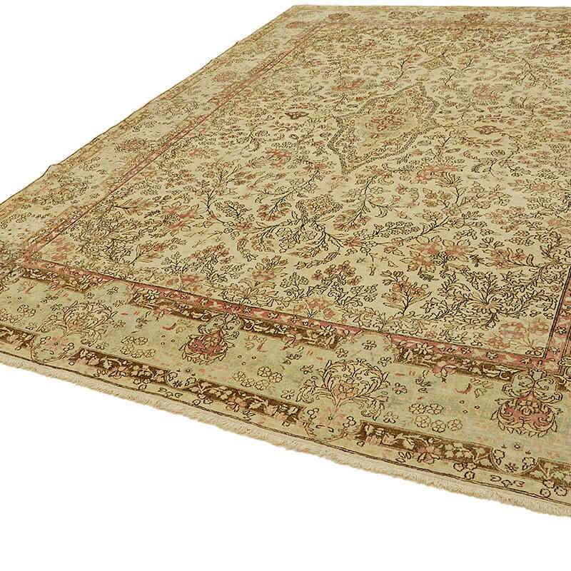 Vintage Hand-Knotted Oriental Rug - 8' 8" x 11' 11" (104" x 143") - K0066924