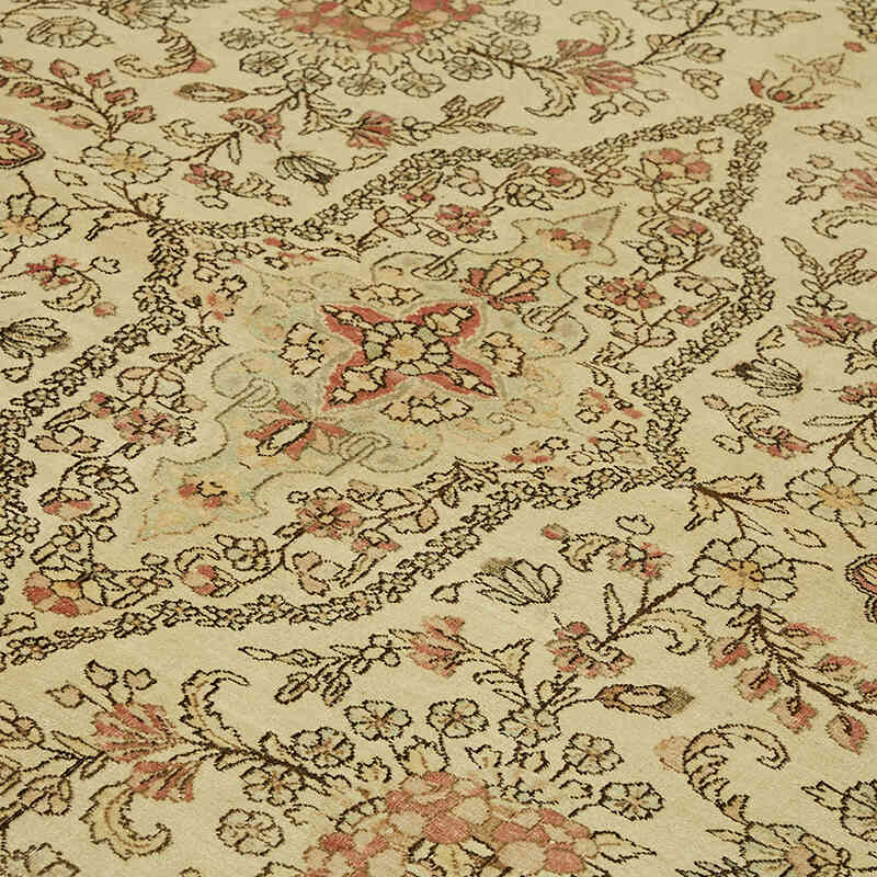 Vintage Hand-Knotted Oriental Rug - 8' 8" x 11' 11" (104" x 143") - K0066924