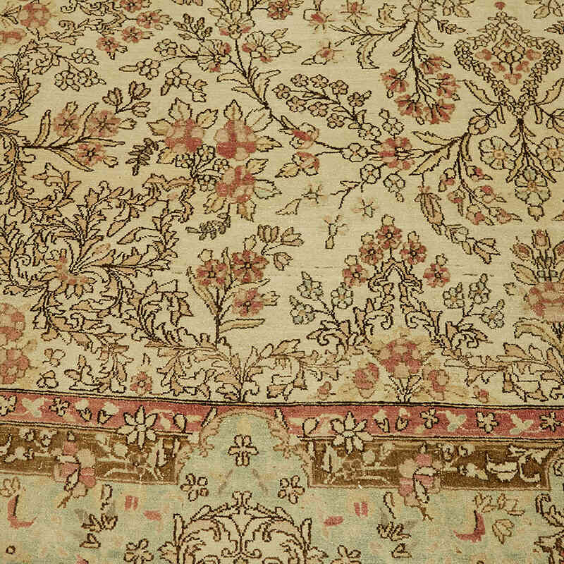 Vintage Hand-Knotted Oriental Rug - 8' 8" x 11' 11" (104" x 143") - K0066924