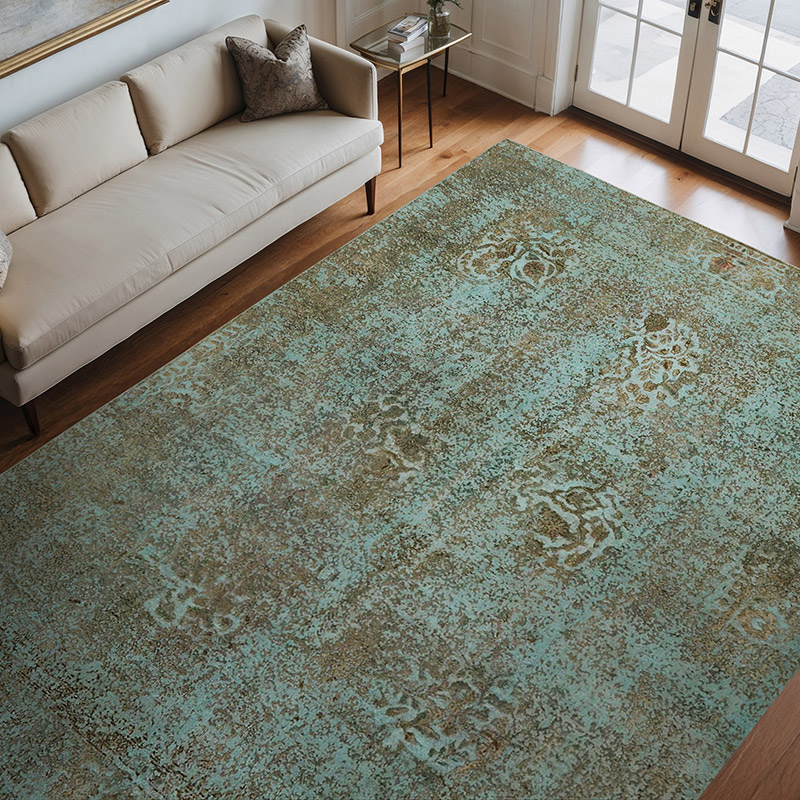 Alfombra Turca Vintage Sobre-teñida - 245 cm x 330 cm - K0066930