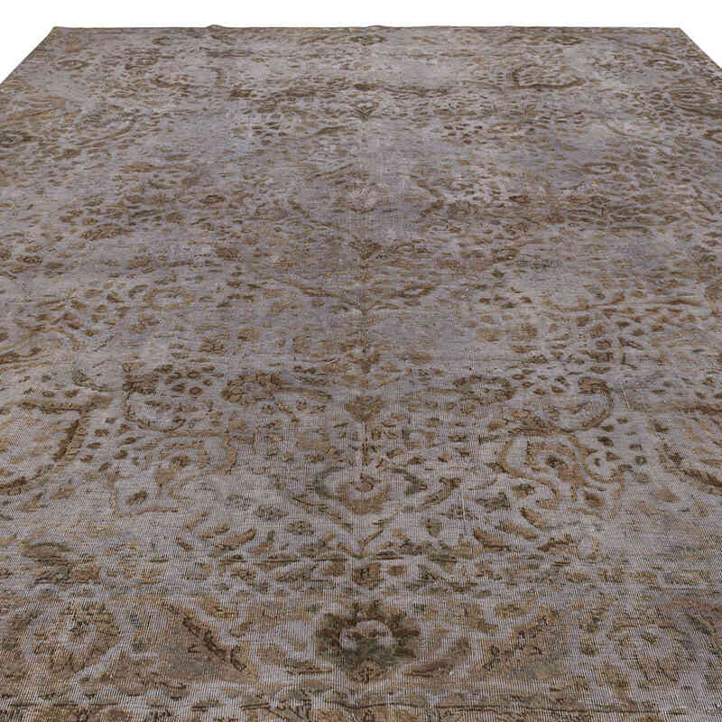 Over-dyed Vintage Hand-Knotted Oriental Rug - 8' 2" x 10' 11" (98" x 131") - K0066938