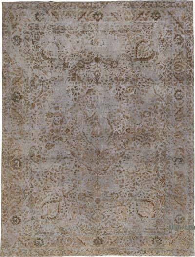 Over-dyed Vintage Hand-Knotted Oriental Rug - 8' 2" x 10' 11" (98" x 131")