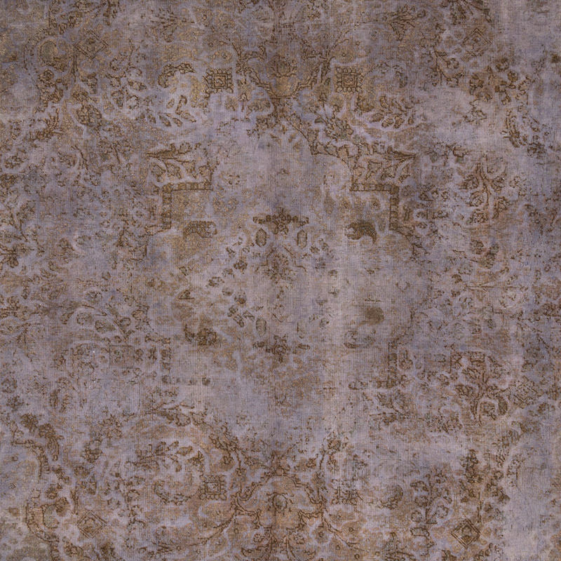 Boyalı El Dokuma Vintage Halı - 248 cm x 321 cm - K0066941