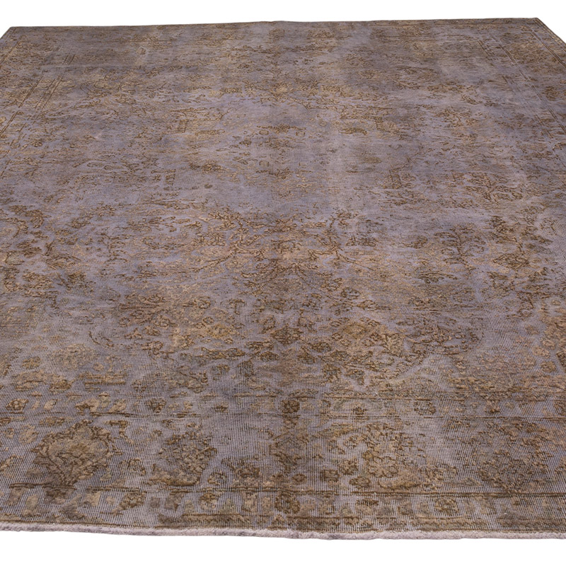 Boyalı El Dokuma Vintage Halı - 248 cm x 321 cm - K0066941