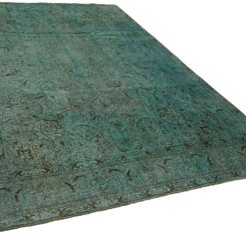 Over-dyed Vintage Hand-Knotted Oriental Rug - 7' 3" x 10' 11" (87" x 131") - K0066945