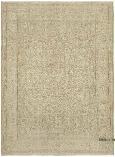 Vintage Hand-Knotted Oriental Rug - 6' 11" x 9' 5" (83" x 113")