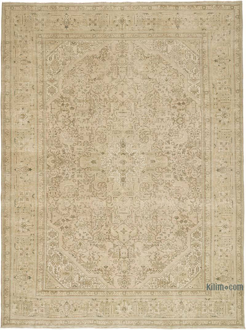 Vintage Hand-Knotted Oriental Rug - 9' 6" x 12' 8" (114" x 152") - K0066963