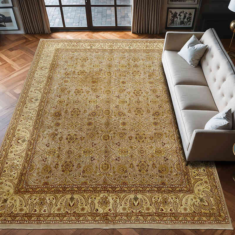 El Dokuma Vintage Halı - 275 cm x 388 cm - K0066964