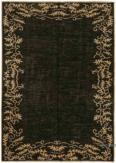 Alfombra Turca Vintage Sobre-teñida - 213 cm x 298 cm