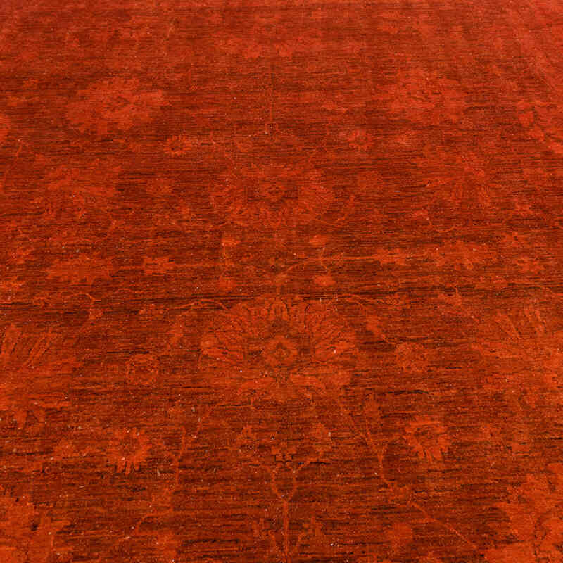 Alfombra Turca Vintage Sobre-teñida - 274 cm x 372 cm - K0066976