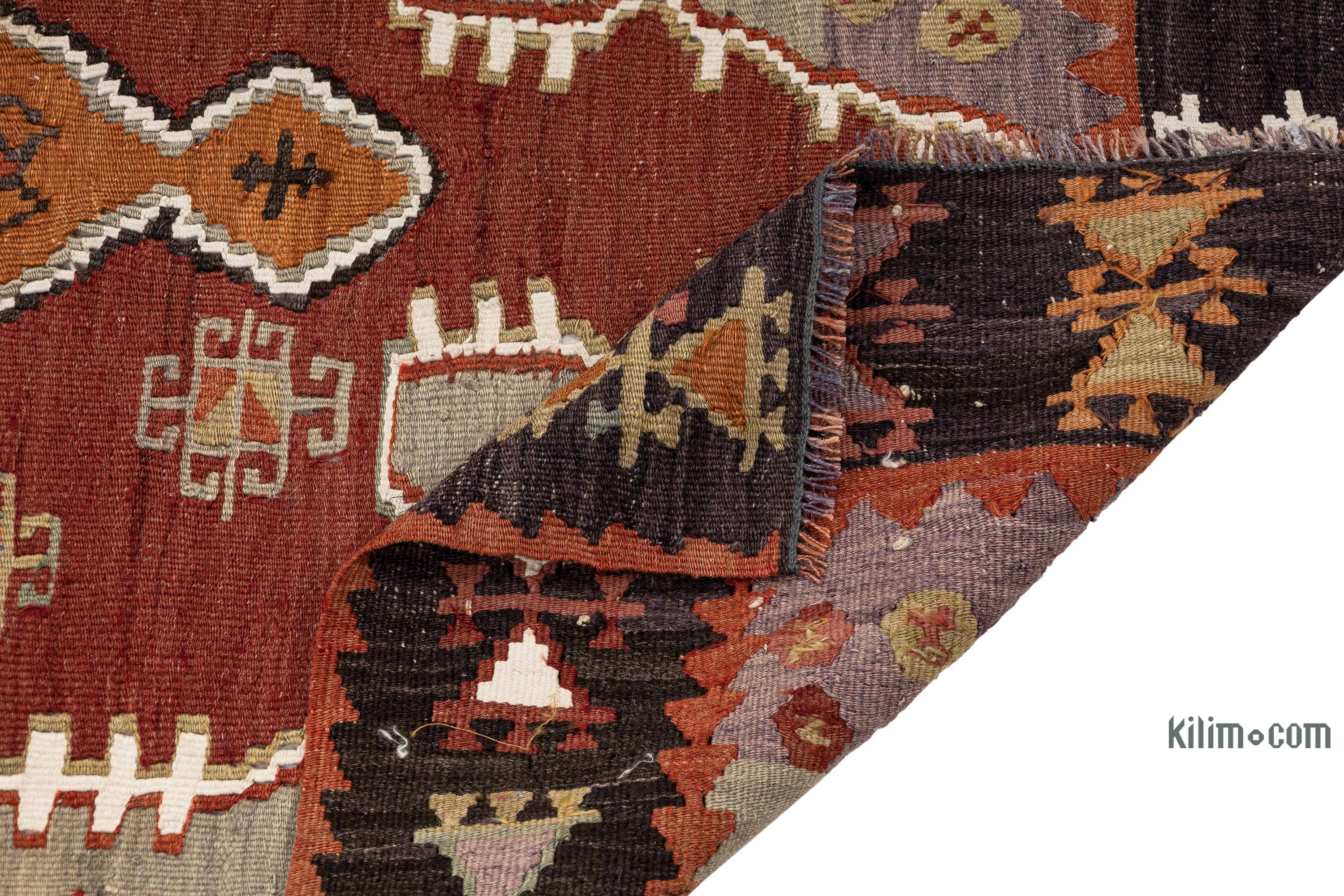 K0068186 Vintage Afyon Kilim Rug - 3' 4 x 4' 8 (40 x 56)  The Source  for Vintage Rugs, Tribal Kilim Rugs, Wool Turkish Rugs, Overdyed Persian  Rugs, Runner Rugs, Patchwork