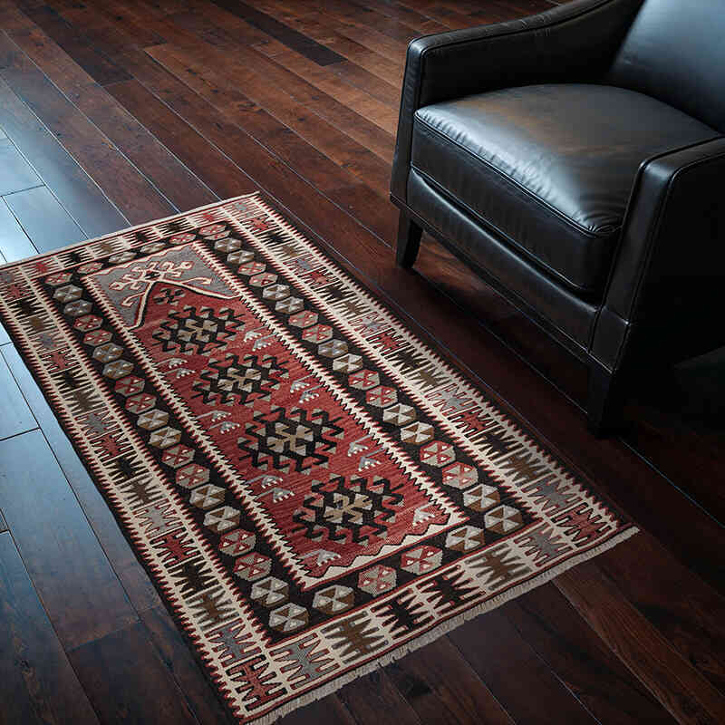Alfombra Adana Kilim Vintage - 83 cm x 136 cm - K0067016
