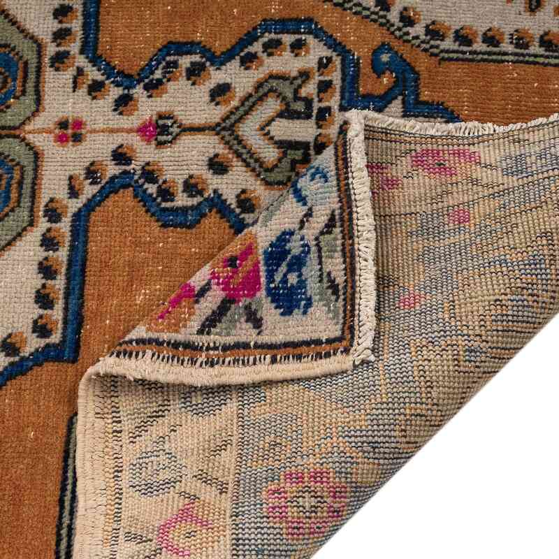 Alfombra Vintage Turca Anudada a Mano - 135 cm x 223 cm - K0067026