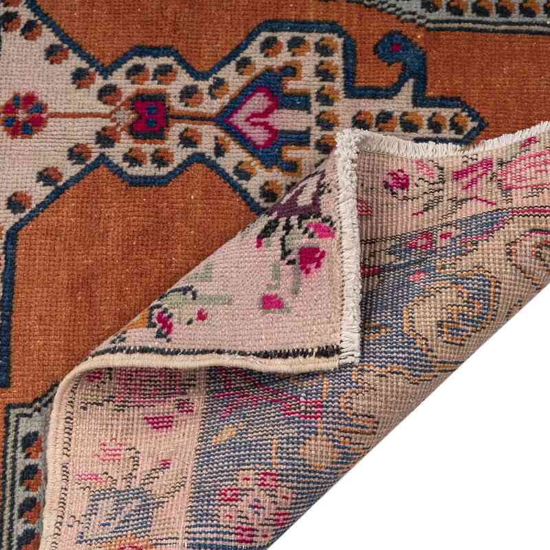 Alfombra Vintage Turca Anudada a Mano - 140 cm x 240 cm - K0067027