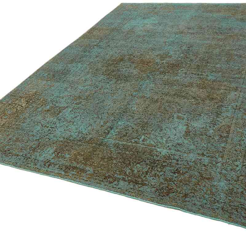 Over-dyed Vintage Hand-Knotted Oriental Rug - 7' 11" x 11' 5" (95" x 137") - K0067248