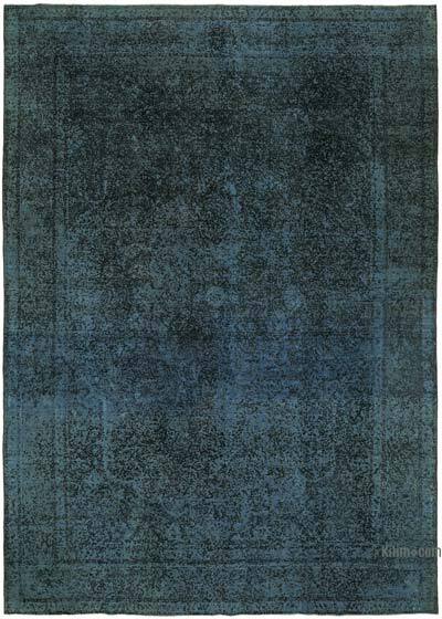 Boyalı El Dokuma Vintage Halı - 248 cm x 340 cm