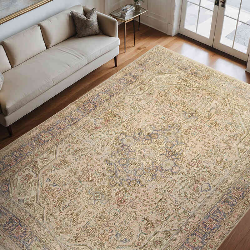 Alfombra Oriental Vintage Anudada a Mano - 250 cm x 345 cm - K0067263