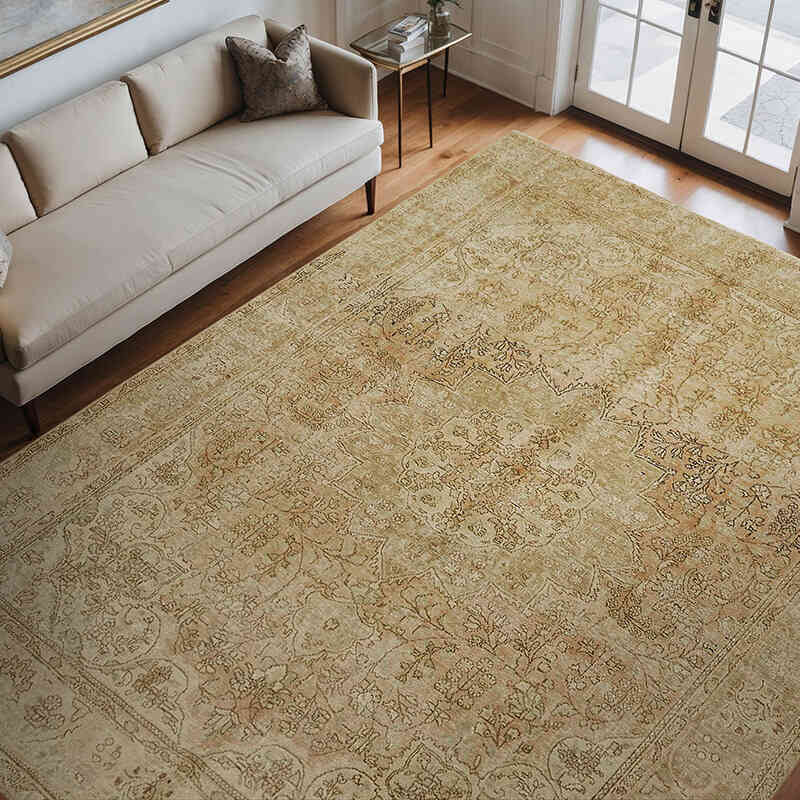 Vintage Hand-Knotted Oriental Rug - 8' 6" x 10' 6" (102" x 126") - K0067264