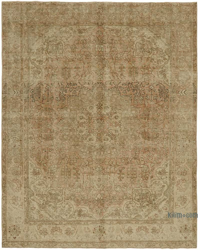Vintage Hand-Knotted Oriental Rug - 8' 6" x 10' 6" (102" x 126") - K0067264