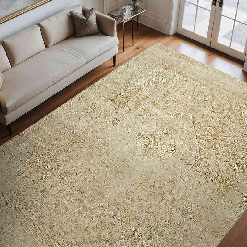 Alfombra Oriental Vintage Anudada a Mano - 248 cm x 337 cm - K0067271