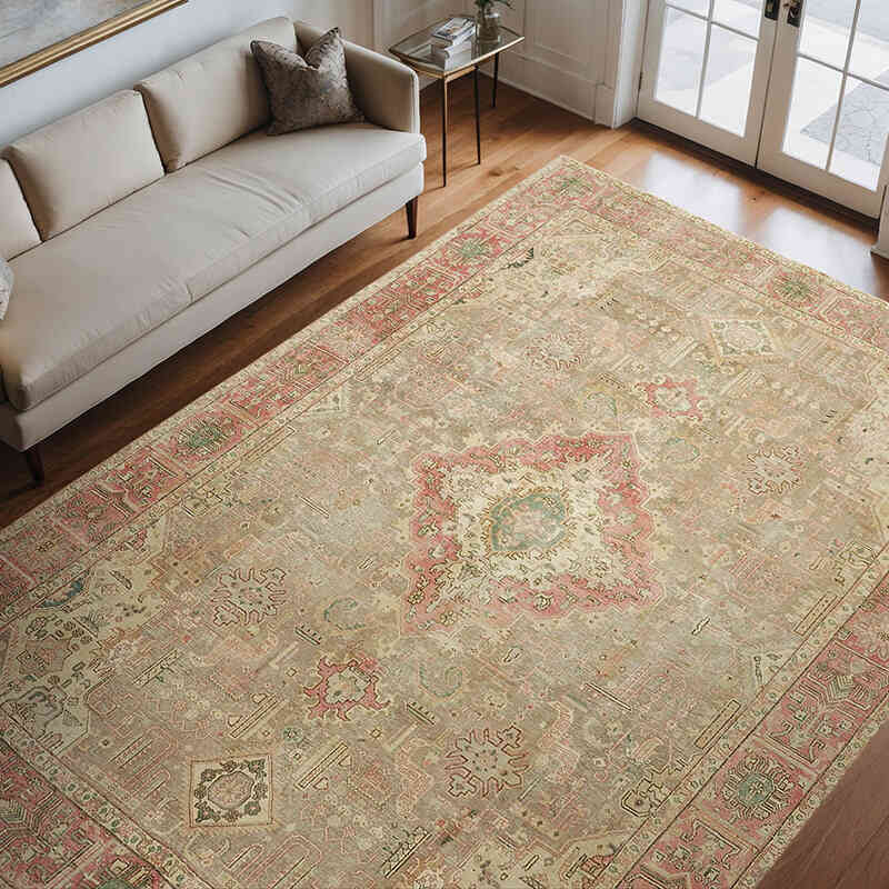 El Dokuma Vintage Halı - 245 cm x 340 cm - K0067272