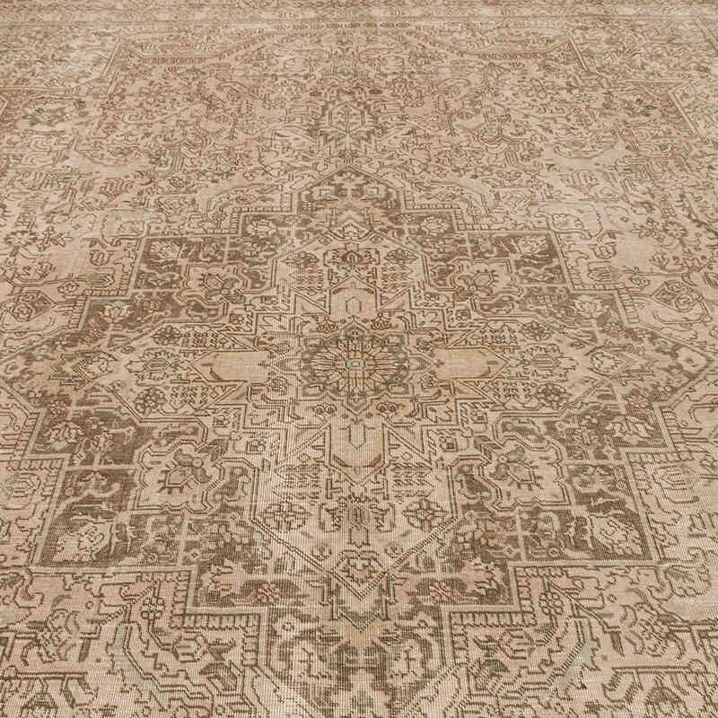 El Dokuma Vintage Halı - 293 cm x 386 cm - K0067277
