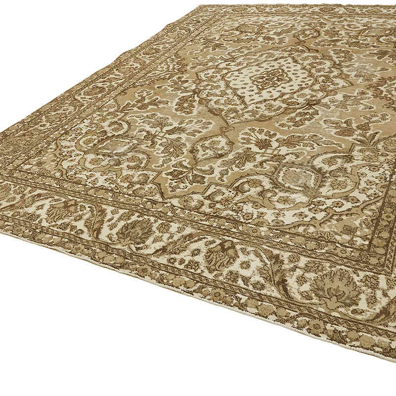 Vintage Hand-Knotted Oriental Rug - 9' 4" x 12' 8" (112" x 152") - K0067288