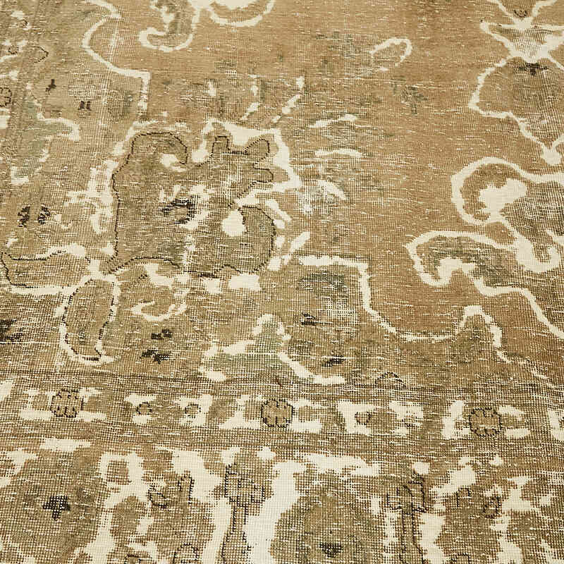 Vintage Hand-Knotted Oriental Rug - 9' 11" x 12' 7" (119" x 151") - K0067289