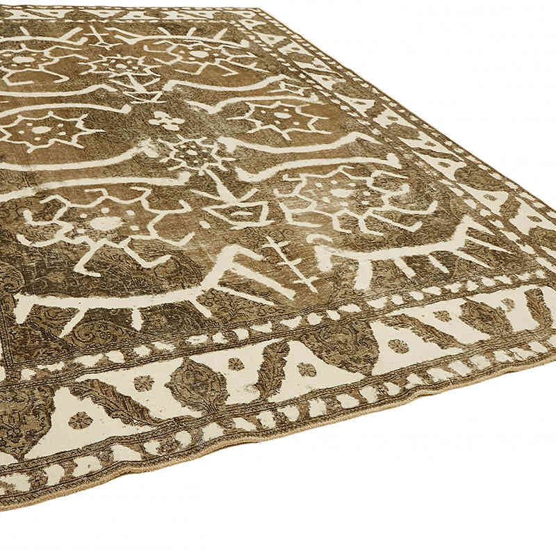 Vintage Hand-Knotted Oriental Rug - 9' 3" x 12' 9" (111" x 153") - K0067302
