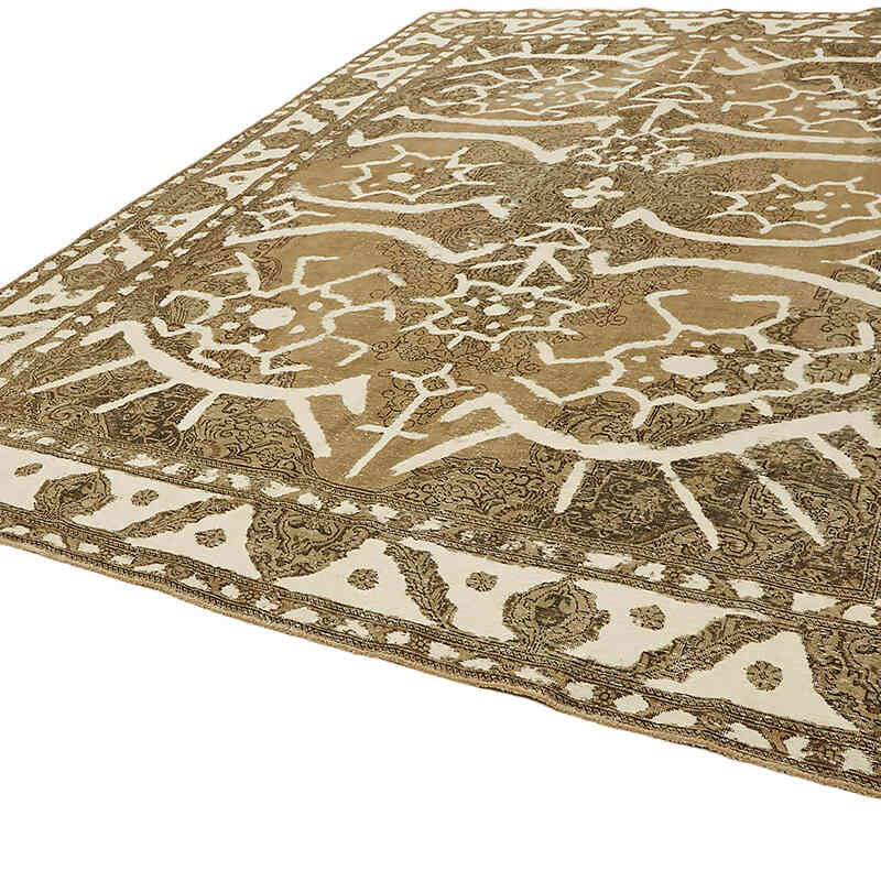 Vintage Hand-Knotted Oriental Rug - 9' 3" x 12' 9" (111" x 153") - K0067302