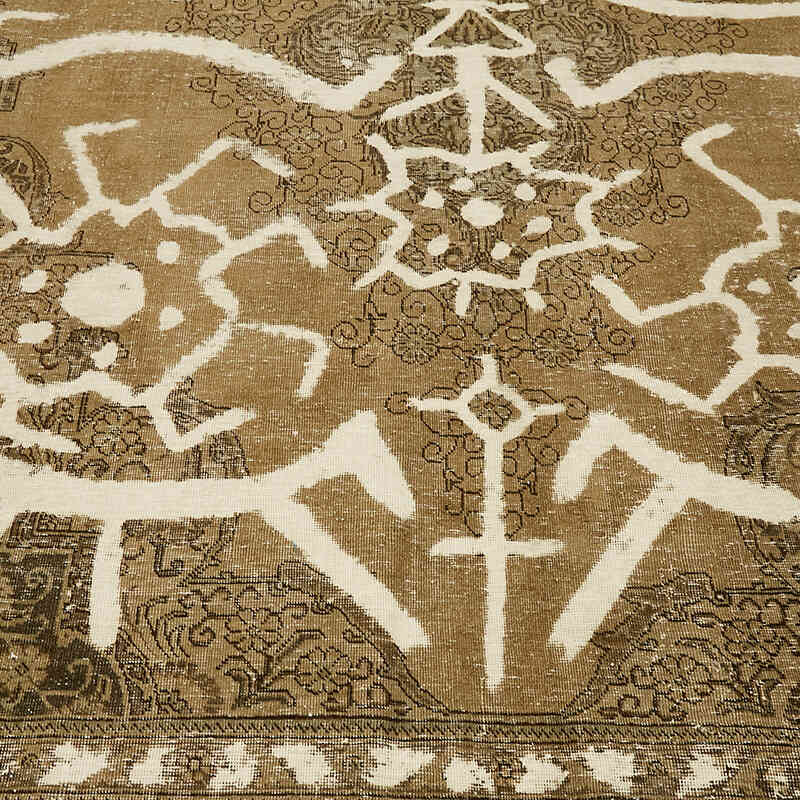 Vintage Hand-Knotted Oriental Rug - 9' 3" x 12' 9" (111" x 153") - K0067302