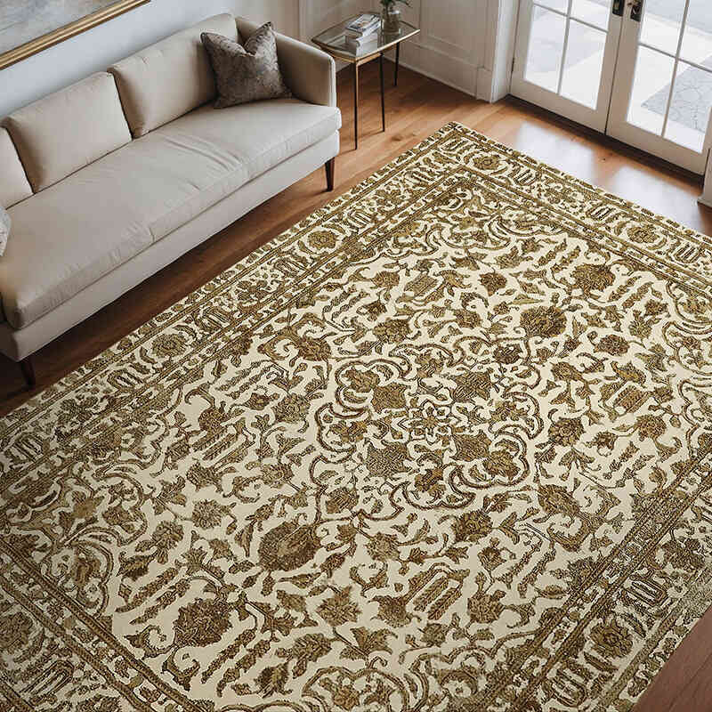 El Dokuma Vintage Halı - 250 cm x 330 cm - K0067306