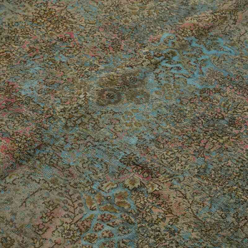 Over-dyed Vintage Hand-Knotted Oriental Rug - 8'  x 11' 3" (96" x 135") - K0067315