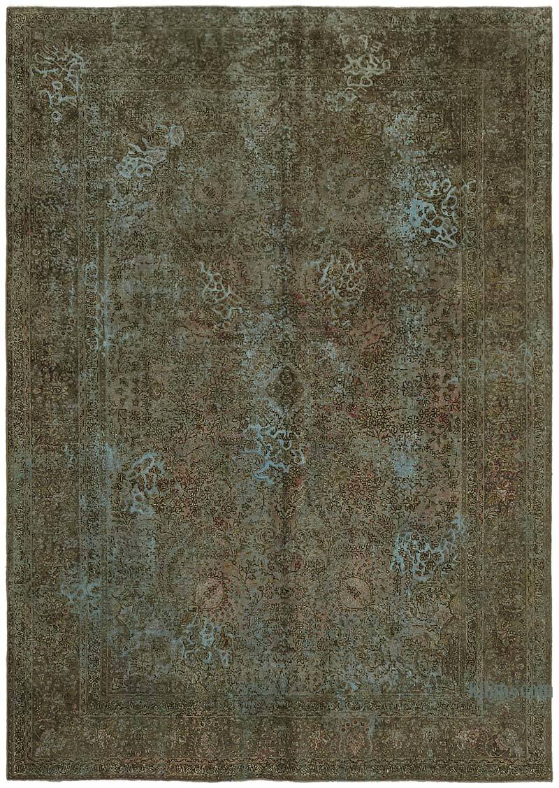 Over-dyed Vintage Hand-Knotted Oriental Rug - 8'  x 11' 3" (96" x 135") - K0067315