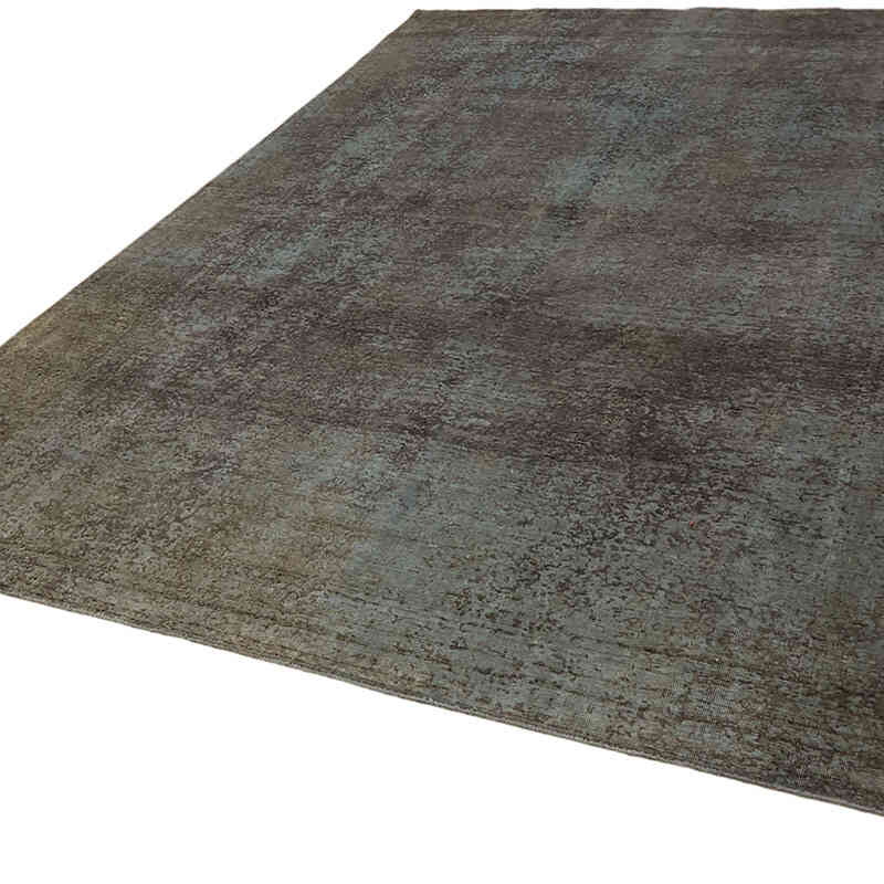 Boyalı El Dokuma Vintage Halı - 241 cm x 341 cm - K0067317