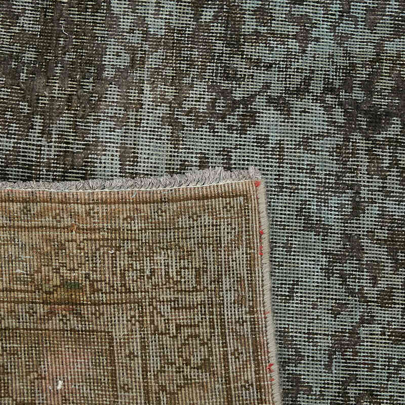 Boyalı El Dokuma Vintage Halı - 241 cm x 341 cm - K0067317