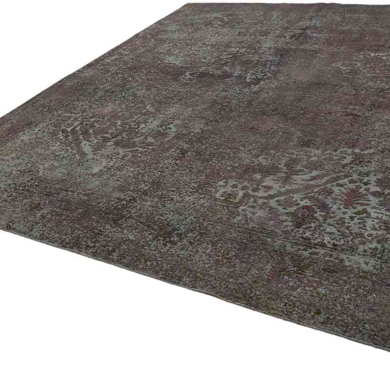 Over-dyed Vintage Hand-Knotted Oriental Rug - 9' 9" x 12' 7" (117" x 151") - K0067324