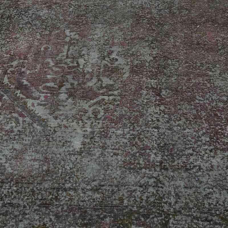 Over-dyed Vintage Hand-Knotted Oriental Rug - 9' 9" x 12' 7" (117" x 151") - K0067324