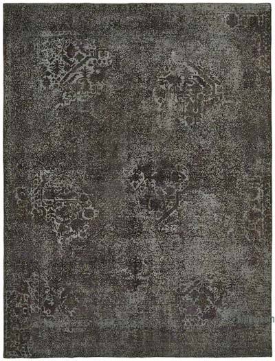 Boyalı El Dokuma Vintage Halı - 298 cm x 384 cm