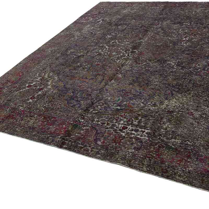 Over-dyed Vintage Hand-Knotted Oriental Rug - 8' 3" x 11' 4" (99" x 136") - K0067325