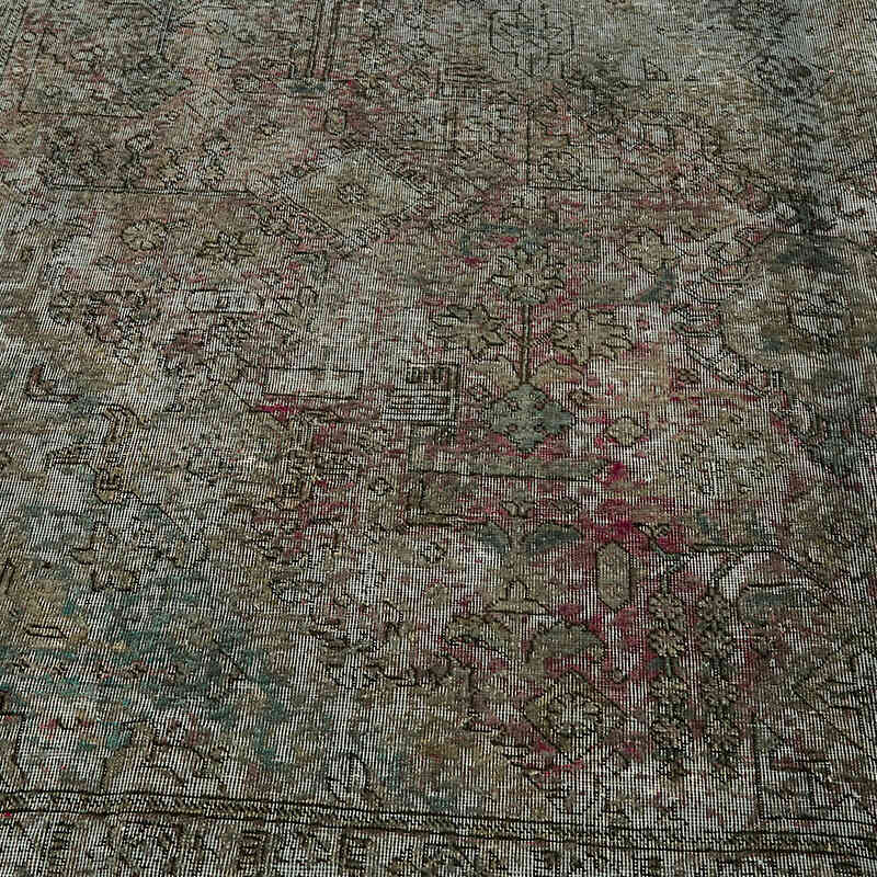 Over-dyed Vintage Hand-Knotted Oriental Rug - 9' 8" x 12' 8" (116" x 152") - K0067332