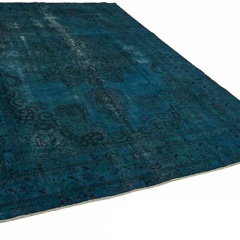 Over-dyed Vintage Hand-Knotted Oriental Rug - 7' 10" x 10' 9" (94" x 129") - K0067334