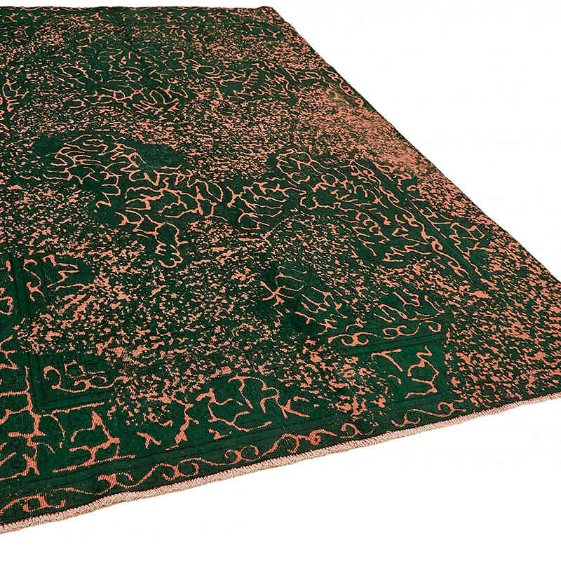 Alfombra Turca Vintage Sobre-teñida - 198 cm x 298 cm - K0067336