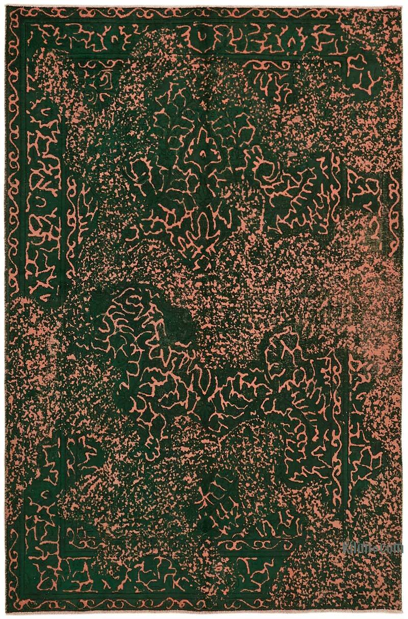 Alfombra Turca Vintage Sobre-teñida - 198 cm x 298 cm - K0067336