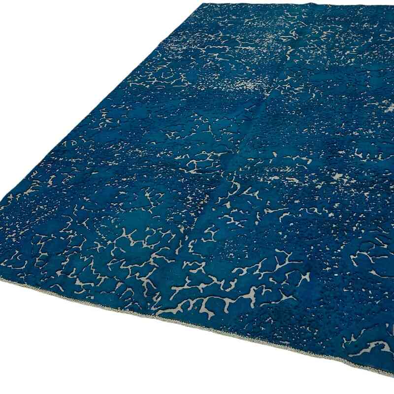 Over-dyed Vintage Hand-Knotted Oriental Rug - 5' 11" x 9' 11" (71" x 119") - K0067338