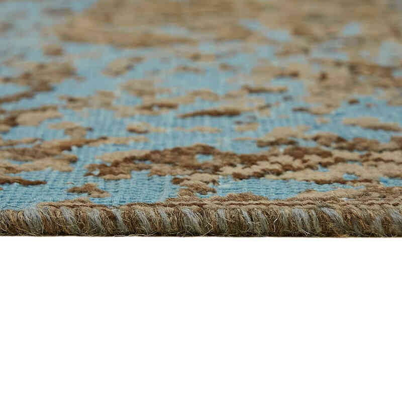 Over-dyed Vintage Hand-Knotted Oriental Rug - 6' 8" x 8' 11" (80" x 107") - K0067344