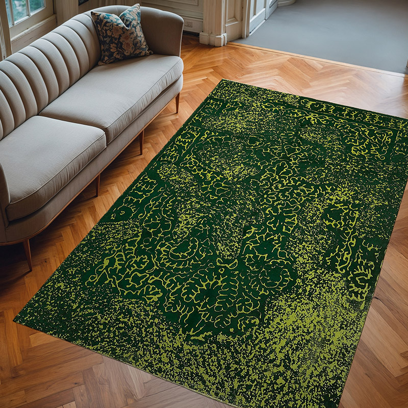 Alfombra Turca Vintage Sobre-teñida - 193 cm x 295 cm - K0067350