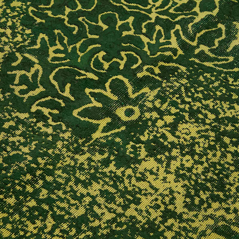 Over-dyed Vintage Hand-Knotted Oriental Rug - 5' 9" x 8' 10" (69" x 106") - K0067352