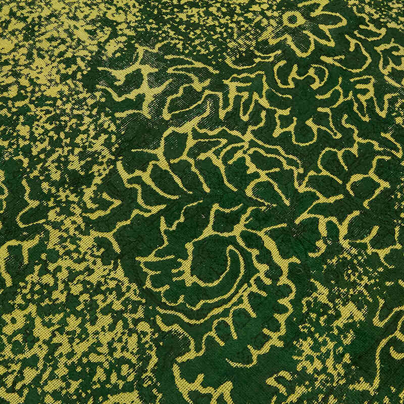 Over-dyed Vintage Hand-Knotted Oriental Rug - 5' 9" x 8' 10" (69" x 106") - K0067352