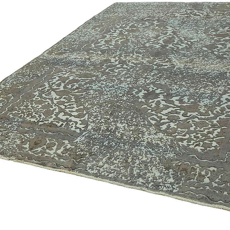 Boyalı El Dokuma Vintage Halı - 270 cm x 370 cm - K0067353